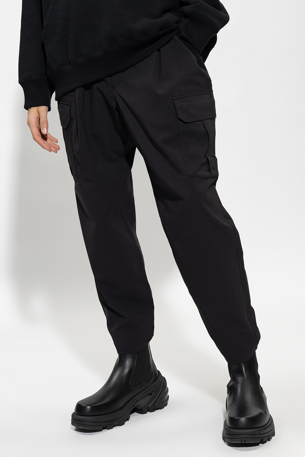 Black Cargo trousers White Mountaineering - GenesinlifeShops